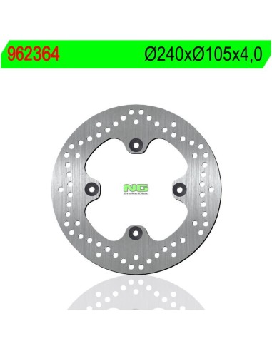 Disco de Freno NG 364 Ø240 x Ø105 x 4 (DIS364)