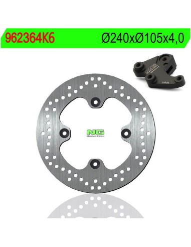 Disco de Freno NG 364K6 Ø240 x Ø105 x 4 (DIS364K6)