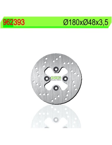 Disco de Freno NG 393 Ø180 x Ø48 x 3.5 (DIS393)