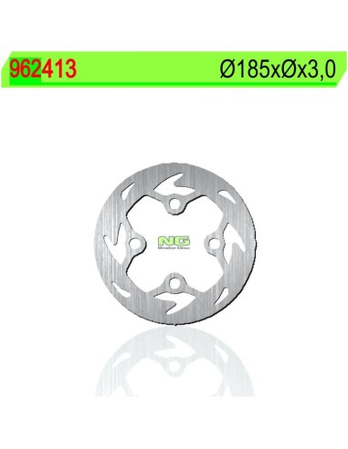 Disco de Freno NG 413 Ø185 x 3 (DIS413)