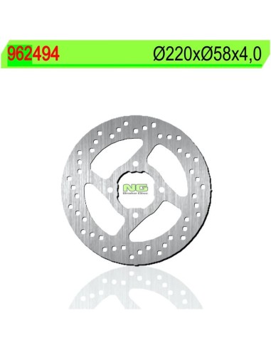 Disco de Freno NG 494 Ø220 x Ø58.5 x 4 (DIS494)