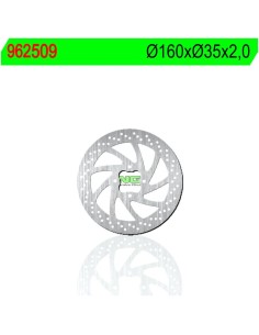 Disco de Freno NG 509 Ø160 x Ø35.2 x 2.0 (DIS509)