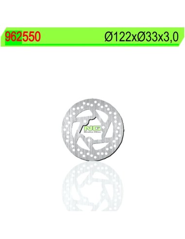 Disco de Freno NG 550 Ø122 x Ø33 x 3.0 (DIS550)