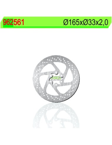 Disco de Freno NG 561 Ø165 x Ø x 2.0 (DIS561)