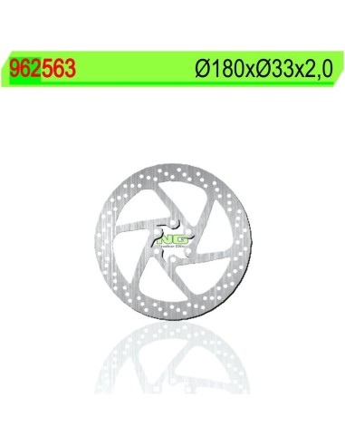 Disco de Freno NG 563 Ø180 x Ø x 2.0 (DIS563)
