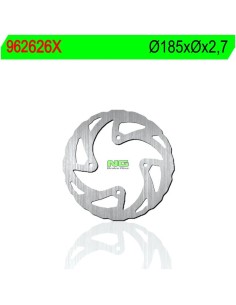 Disco de Freno NG Ondulado 626X Ø185 x Ø92 x 2.7 (DIS626X)
