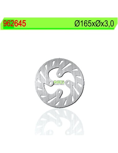 Disco de Freno NG 645 Ø165 x 3 (DIS645)