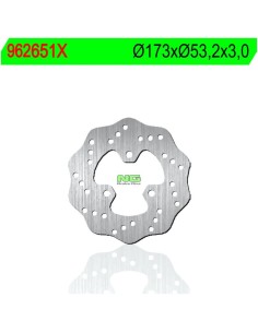Disco de Freno NG Ondulado 651X Ø173.5 x Ø53.2 x 3 (DIS651X)