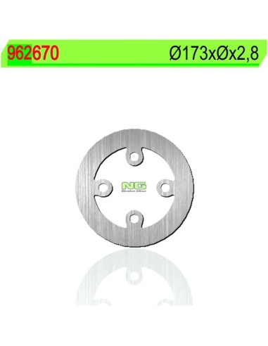 Disco de Freno NG 670 Ø173 x 2.8 (DIS670)
