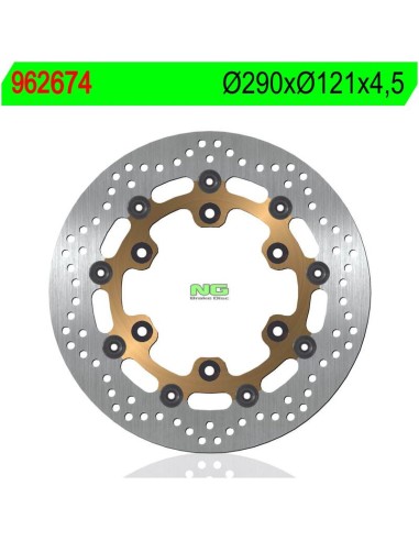 Disco de Freno NG 674 Ø290 x Ø121 x 4.5 (DIS674)