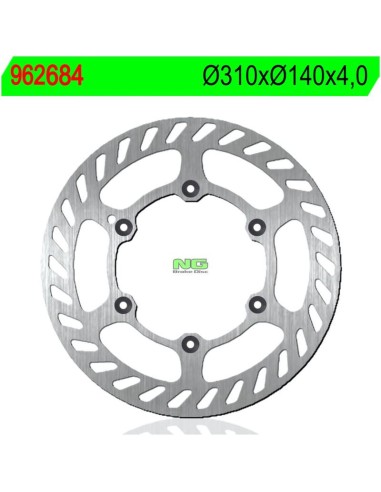 Disco de Freno NG 684 Ø310 x Ø140.1 x 4 (DIS684)