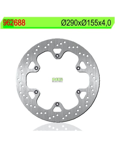Disco de Freno NG 688 Ø290 x Ø155 x 4 (DIS688)