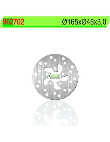 Disco de Freno NG 702 Ø165 x Ø45 x 3 (DIS702)