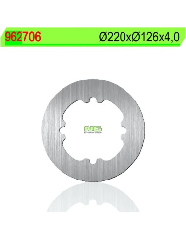 Disco de Freno NG 706 Ø220 x Ø126 x 4 (DIS706)