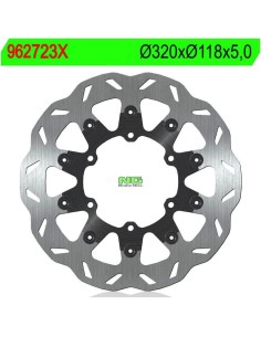 Disco de Freno NG Ondulado 723X Ø320 x Ø118 x 5 (DIS723X)