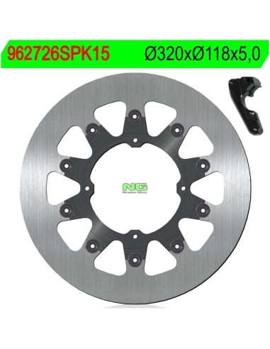 Disco de Freno NG 726SPK15 Ø320 x Ø118 x 5...