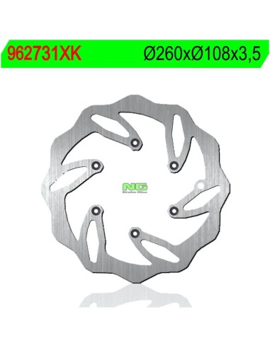 Disco de Freno NG Kit Oversize 731XK Ø260 x...