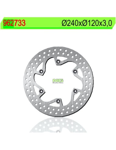 Disco de Freno NG 733 Ø240 x Ø120 x 3 (DIS733)