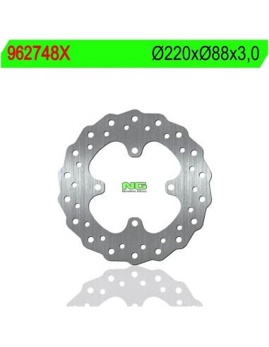 Disco de Freno NG Ondulado 748X Ø220 x Ø88 x 3...