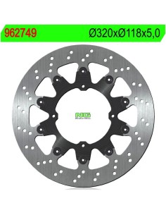 Disco de Freno NG 749 Ø320 x Ø118 x 5 (DIS749)