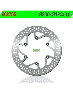 Disco de Freno NG 755 Ø260 x Ø120 x 3 (DIS755)