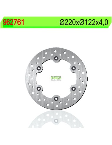 Disco de Freno NG 761 Ø220 x Ø122 x 4 (DIS761)