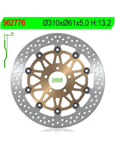 Disco de Freno NG 776 Ø310 x Ø61 x 5 (DIS776)