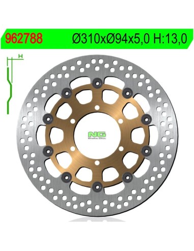 Disco de Freno NG 788 Ø310 x Ø94 x 5 (DIS788)