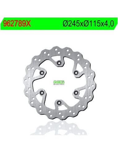 Disco de Freno NG Ondulado 789X Ø245 x Ø115 x 4...
