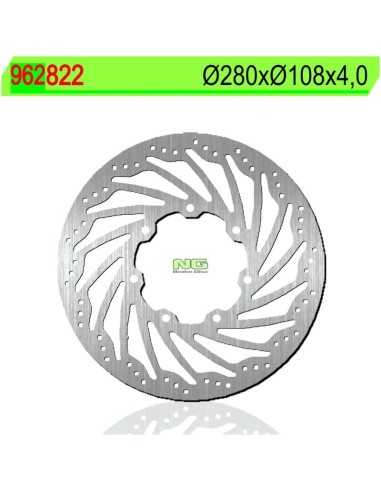Disco de Freno NG 822 Ø280 x Ø108 x 4 (DIS822)