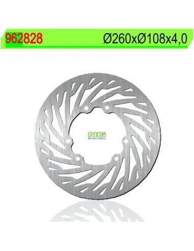 Disco de Freno NG 828 Ø260 x Ø108 x 4 (DIS828)