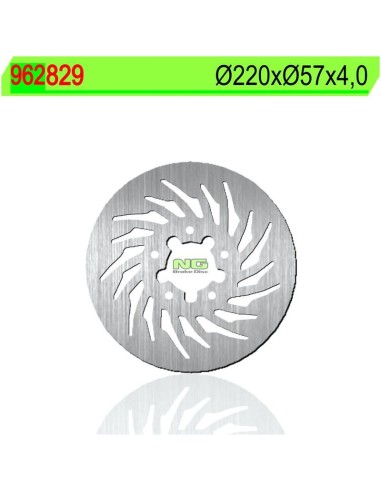 Disco de Freno NG 829 Ø220 x Ø57 x 4 (DIS829)