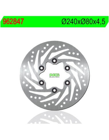 Disco de Freno NG 847 Ø240 x Ø80 x 4.5 (DIS847)
