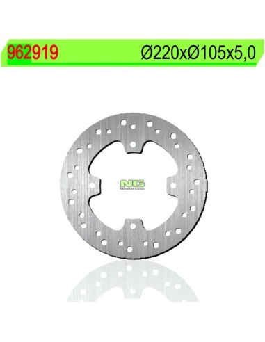 Disco de Freno NG 919 Ø220 x Ø105 x 5 (DIS919)