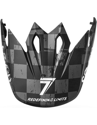 Visera Seven/Bell MX9 Checkmate Negro