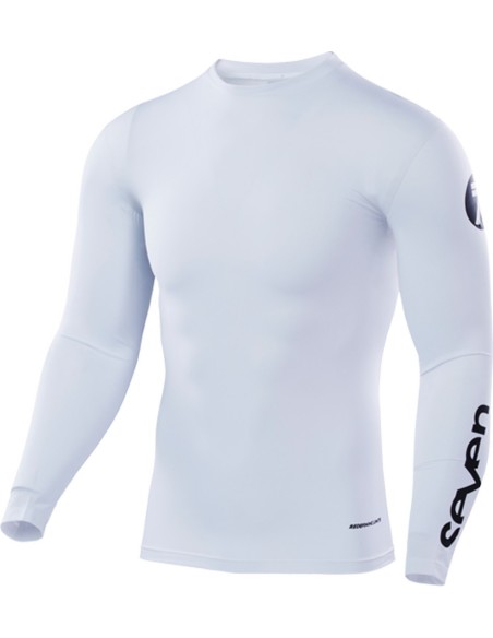 Camiseta Seven Zero Staple Compression Blanco