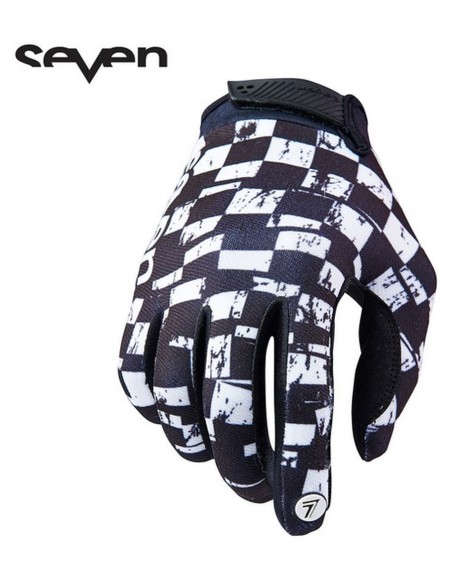 Guantes Seven Annex Checkmate Blanco