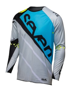 Camiseta Seven Rival Militant Jersey Azul/Cement
