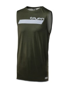 Camiseta sin Mangas Seven Zero Neo (Chaleco) Olive