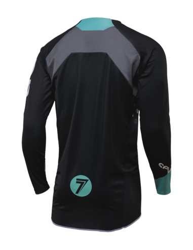 Camiseta Seven Rival Venom Aqua/Negro