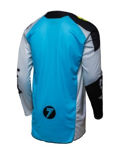 Camiseta Seven Rival Militant Jersey Azul/Cement 2
