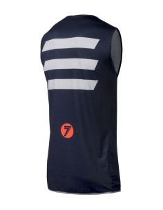 Camiseta sin Mangas Seven Zero Victory (Chaleco) Azul Marino 2
