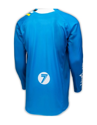 Camiseta Seven Rival Flow 15 Cyan Azul Marino