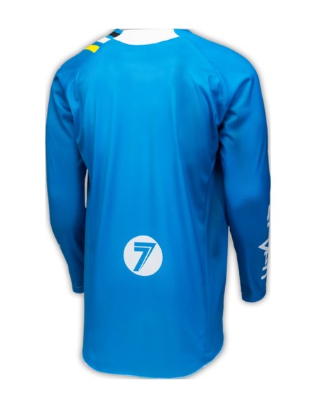 Camiseta Seven Rival Flow 15 Cyan Azul Marino
