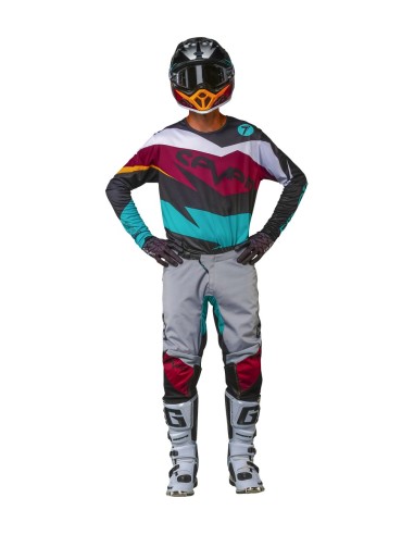 Pantalon Seven Annex Ignite Negro/Maroon