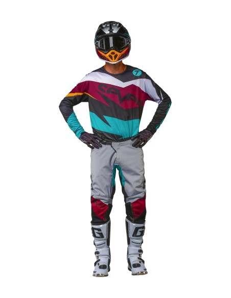Pantalon Seven Annex Ignite Negro/Maroon