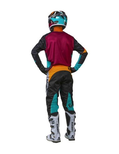 Camiseta Seven Annex Ignite Jersey Negro/Maroon