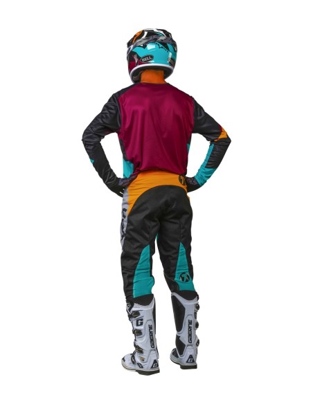 Camiseta Seven Annex Ignite Jersey Negro/Maroon