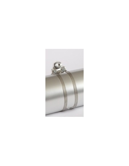 Brida de silencioso HGS T1 Ovale Doble 250cc