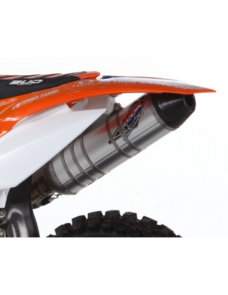 Brida de silencioso HGS T1 Ovale Doble 250cc